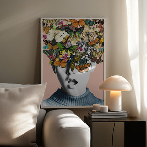 Tablou înramat „Twiggy surprise” de Frida Floral Studio