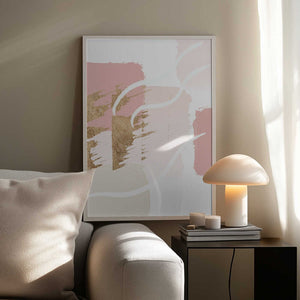 Tablou înramat „Pride of Pink-1” de Sally Ann Moss