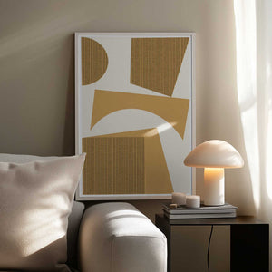 Tablou înramat „Curved Harmony” de THE MIUUS STUDIO
