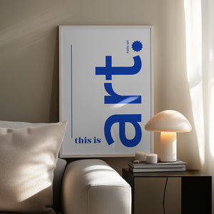 Tablou înramat „Hello Bold Typography” de Athene Fritsch