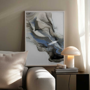 Tablou înramat „Grey Smoke 2” de Alyson Storms
