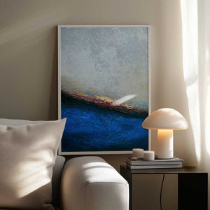 Tablou înramat „Slate Wave” de Alyson Storms