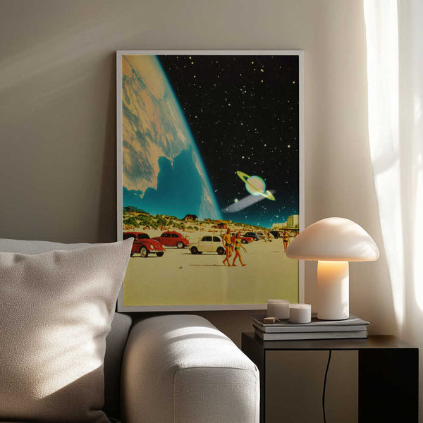 Tablou înramat „Galaxy Beach” de Taudalpoi