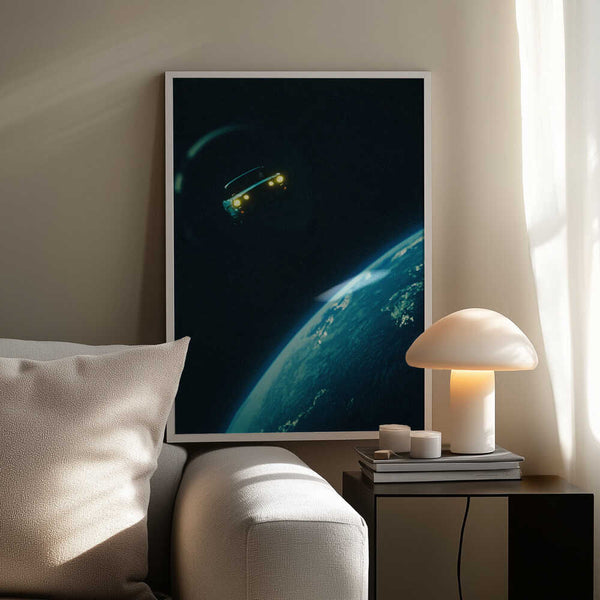 Tablou înramat „Road Trip In Space” de Taudalpoi