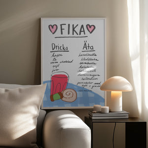 Tablou înramat „Swedish Fika Treats” de Athene Fritsch