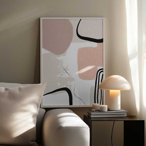 Tablou înramat „Smooth Shape 2” de Sally Ann Moss