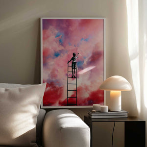 Tablou înramat „Cloud Painter” de Taudalpoi