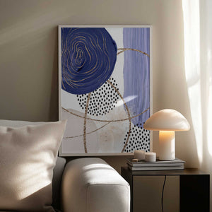 Tablou înramat „Circle of Colour-2” de Sally Ann Moss