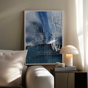 Tablou înramat „Blue Lagoon-2” de Sally Ann Moss