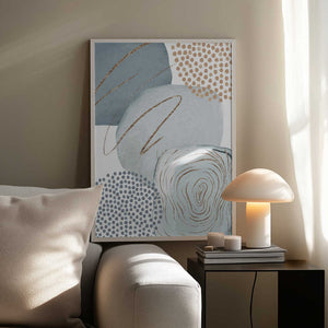 Tablou înramat „Grey Cloud-2” de Sally Ann Moss
