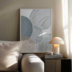 Tablou înramat „Grey Cloud-1” de Sally Ann Moss