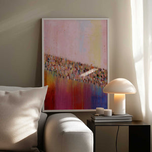Tablou înramat „Colorful Cascade” de Treechild