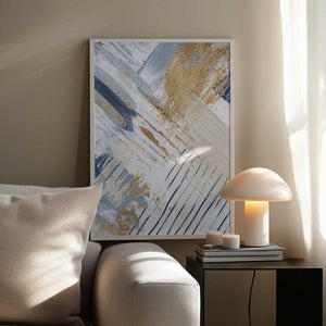 Tablou înramat „Serenity in Blue-2” de Sally Ann Moss