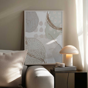 Tablou înramat „Smooth Neutral 1” de Sally Ann Moss