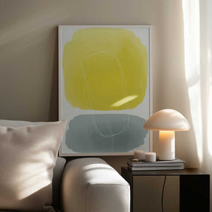 Tablou înramat „Watercolor Shapes Series #4” de jay stanley
