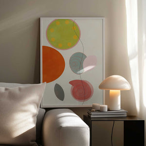 Tablou înramat „Friendly Colors Hilma 1” de Ana Rut Bre