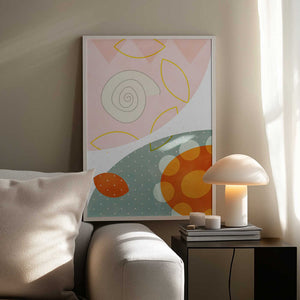 Tablou înramat „Friendly Colors Hilma 4” de Ana Rut Bre