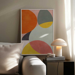 Tablou înramat „Friendly Colors1” de Ana Rut Bre