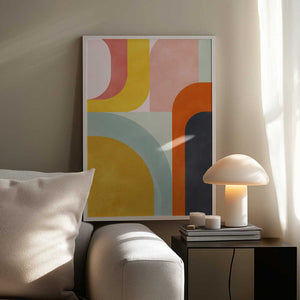 Tablou înramat „Friendly Colors2” de Ana Rut Bre