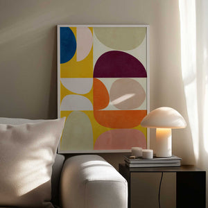Tablou înramat „Vivid Bauhaus2” de Ana Rut Bre