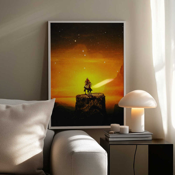 Tablou înramat „Cowboy III” de Taudalpoi