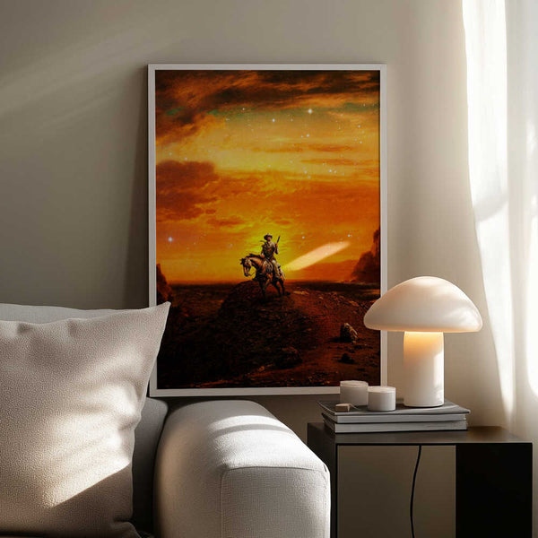 Tablou înramat „Courage” de Taudalpoi