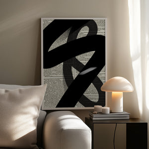 Tablou înramat „Abstract Paper IV” de Studio Palette