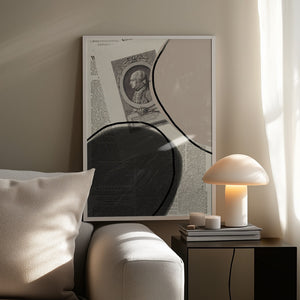 Tablou înramat „Abstract Paper VI” de Studio Palette