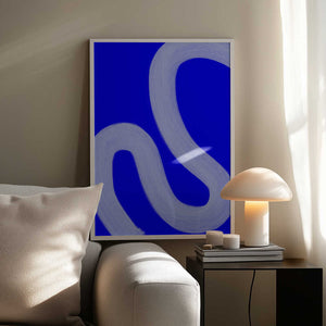 Tablou înramat „Cobalt IV” de Studio Palette
