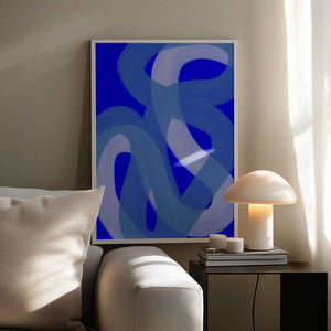 Tablou înramat „Cobalt II” de Studio Palette