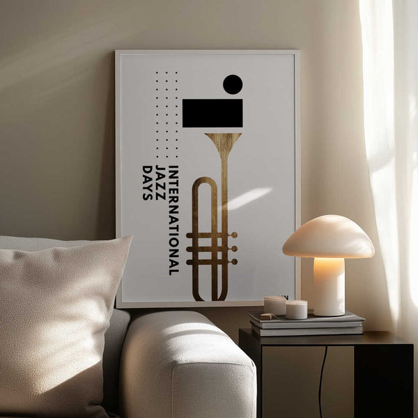 Tablou înramat „Jazzy Days 2” de Kubistika