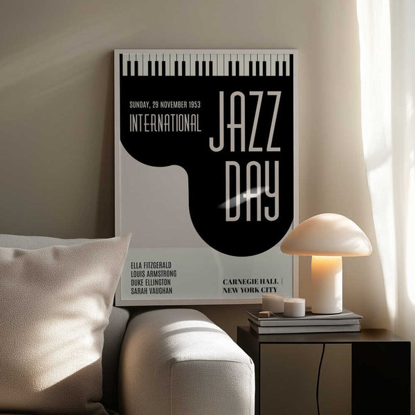 Tablou înramat „Jazzy Days” de Kubistika