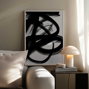 Tablou înramat „Abstract Brush Strokes 5 A1” de Mareike Böhmer