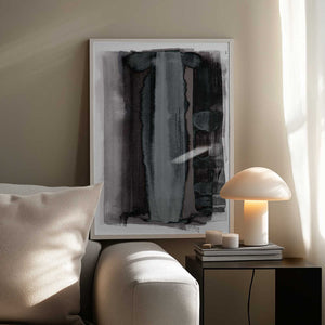 Tablou înramat „Monochrome Cascade” de Shot by Clint