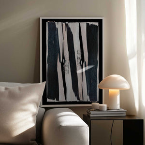 Tablou înramat „Monochrome Stripes” de Shot by Clint