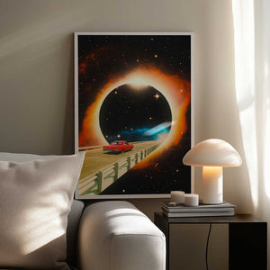 Tablou înramat „A Space Journey Begins” de Taudalpoi