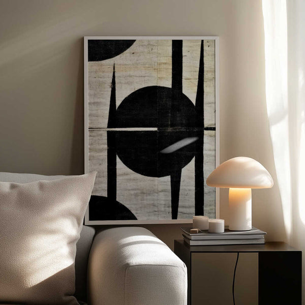 Tablou înramat „Geometric Harmony” de Treechild