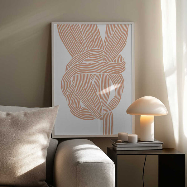 Tablou înramat „Endless Loop Lines” de Treechild