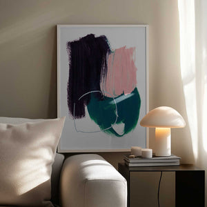 Tablou înramat „Abstract Brush Strokes 10” de Mareike Böhmer