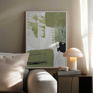 Tablou înramat „Green Dream 2” de Sally Ann Moss