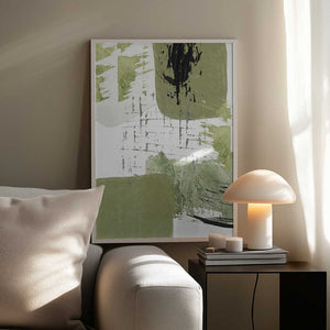 Tablou înramat „Green Dream 1” de Sally Ann Moss
