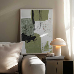 Tablou înramat „Green Dream 3” de Sally Ann Moss