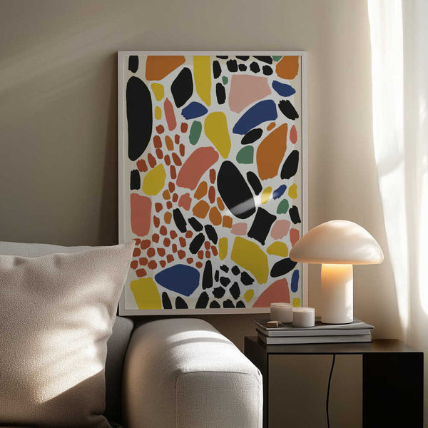 Tablou înramat „Colorful Fragments” de Treechild