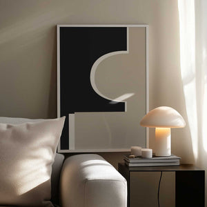 Tablou înramat „Abstract Graphic Shapes” de Elena Ristova