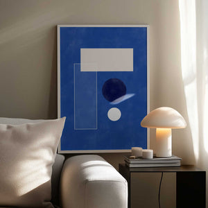 Tablou înramat „Minimalist Geometric shapes” de Elena Ristova