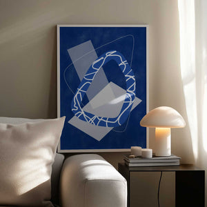 Tablou înramat „Geometric Flow” de Elena Ristova