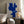 Tablou înramat „Shadows of Blue” de Elena Ristova