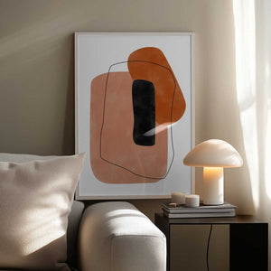 Tablou înramat „Abstract Harmony” de Elena Ristova