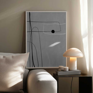 Tablou înramat „Balanced Lines” de Elena Ristova