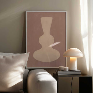 Tablou înramat „Muted Form Essence” de Elena Ristova